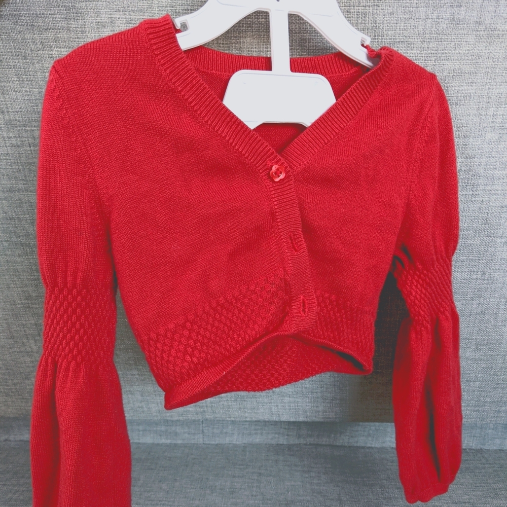 Cute sweater to go with dresses ( shrug )
